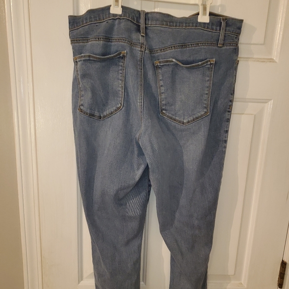 Gap true skinny blue Jean's size 33L - Picture 2 of 3